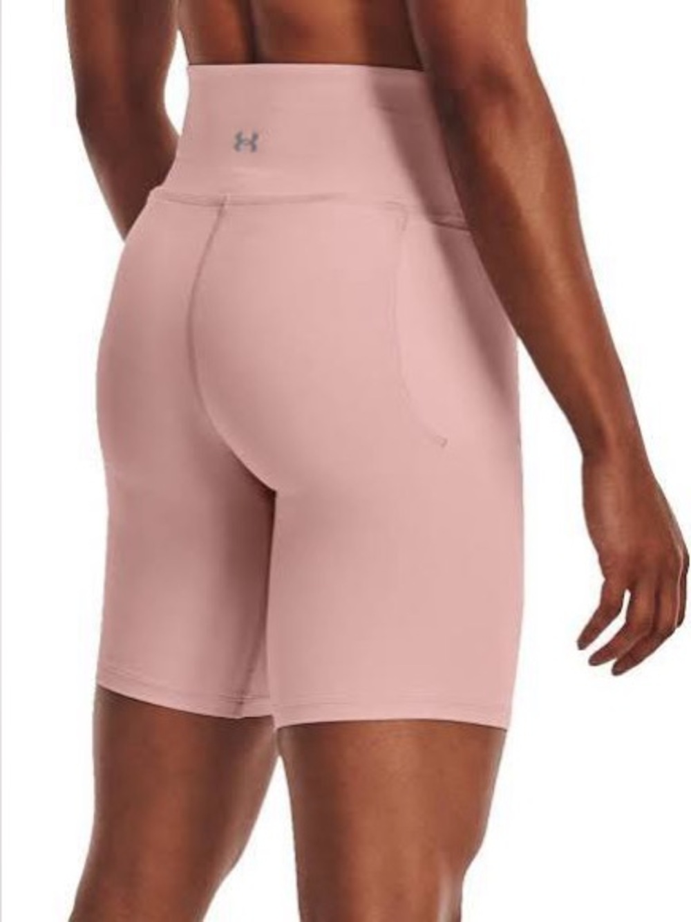 Under Armour Women's Meridian Bike Shorts (NWT) Pale Pink, Size XS *stretchy